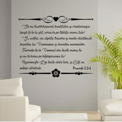 Sticker mare perete, Sa nu te paraseasca bunatatea...